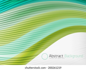 Plantilla de diseño de abstracción de onda de color arcoiris con espacio de copia