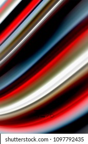 Olas de color arcoiris, fondo abstracto vectorial borroso. Ilustración artística vectorial para presentación, fondo de pantalla de aplicación, cartel o afiche