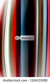 Rainbow color waves, vector blurred abstract background. Vector artistic illustration for presentation, app wallpaper, banner or poster