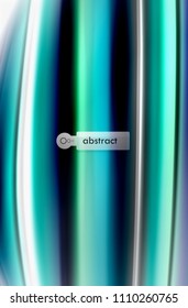 Rainbow color waves, vector blurred abstract background. Vector artistic illustration for presentation, app wallpaper, banner or poster