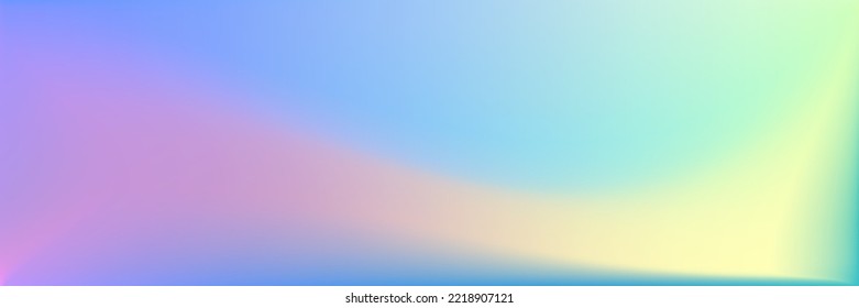 Malla de degradado ondulada de color arcoiris. Fondo de líneas horizontales del océano azul. El fondo de moda del agua. Malla de gradiente ondulada y ondulada en blanco. Ilustración Natural Vibrante Turquesa De Textura Desenfocada.