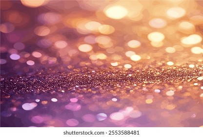 Rainbow colored abstract background with soft light stars dreamy concept illustration .
