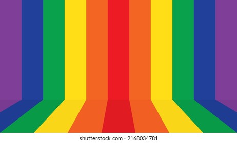 rosafarbener Hintergrund. LGBTQI, Stolz Monatskonzept.