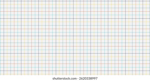 Rainbow colored graph paper background material