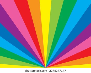 Fondo de ilustración halo de color arcoiris