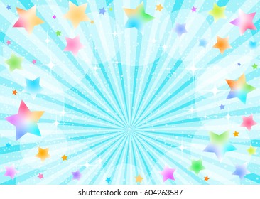 Rainbow colored sparkling background