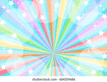 Rainbow colored sparkling background