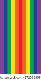  Fundo Vertical Cor Arco-Íris. Conceito de mês do orgulho LGBTQ.