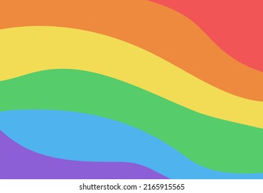 Rainbow colorful background. Pride month. LGBTQ pride flag. Vector illustration