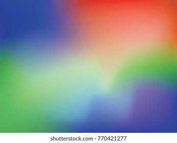 Rainbow Colorful gradient mesh abstract blur background wallpaper. Illustration vector 
