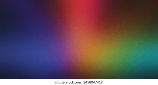 Rainbow colorful grain decor fancy , Noise intensive Holographic blend blurred smooth transitions tone empty presentation design , futuristic minimal modern luxury premium unique motion elegant page