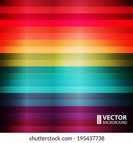 Rainbow colorful stripes abstract background. RGB EPS 10 vector illustration