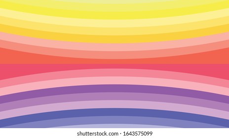Rainbow Colorful Vector Abstract Background