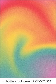 Gradiente Abstractas vibrante colorido del arco iris, surrealista etéreo pastel soñador
