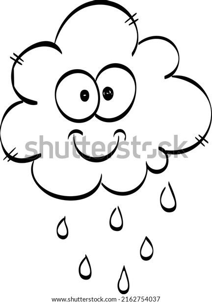 Rainbow Coloring Page Easy Print Weather Stock Vector (Royalty Free ...