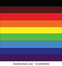 Rainbow colors abstract background for design
