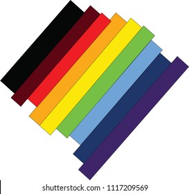 Rainbow colors abstract background for design