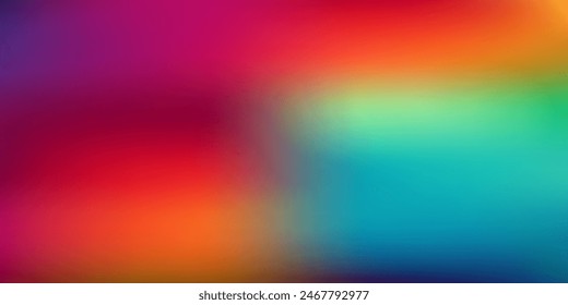 Rainbow colors background. Wallpaper.Colorful gradient mesh background in rainbow colors