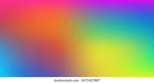 Rainbow colors background. Wallpaper.Colorful gradient mesh background in rainbow colors