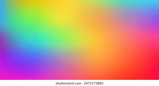 Rainbow colors background. Wallpaper.Colorful gradient mesh background in rainbow colors