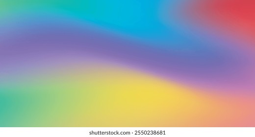 Fondo de colores del arco iris. Fondo de pantalla. Fondo colorido de la malla del gradiente en colores del arco iris