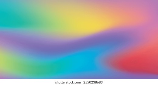 Rainbow colors background. Wallpaper.Colorful gradient mesh background in rainbow colors