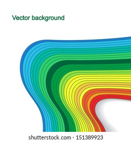 Rainbow colors paint background