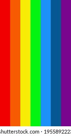 Rainbow colors. Pride month.Vector Illustration. EPS10