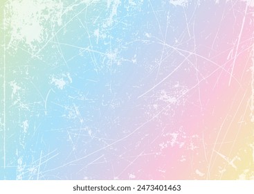 Diseño de fondo de textura rayada de grunge pastel de color arco iris