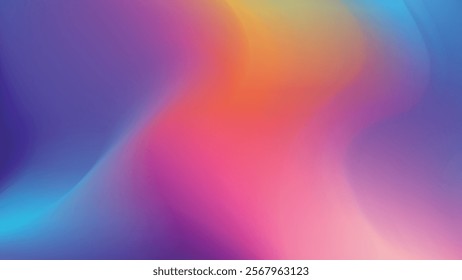 rainbow colourful abstract background, modern and futuristic