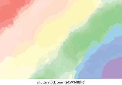 Rainbow colourful background wallpaper red orange green yellow green blue purple violet color pride sex freedom love lesbian celebration diversity homosexual parade vector illustration human right art