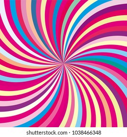 Rainbow concept background. Vector illustration for your business artwork.