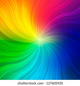 Rainbow concept background.  Vector illustration for your business artwork.