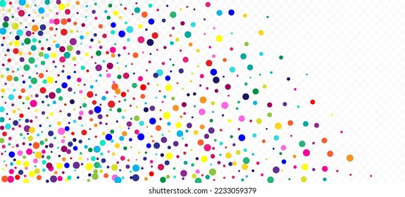 Rainbow Confetti Hipster Vector Wallpaper. Falling Down Gleam Sequins Frame. Carnival Motion Garland. Christmas, New Year, Birthday Magic Decoration. Rainbow Confetti Falling. Holiday Celebration