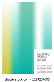Rainbow cover design mockup. Notebook creative layout. Background for corporate annual report, poster, magazine first page. Minimal leaflet, business flyer. Promotion concept card. A4  abstract art