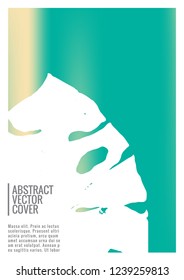 Rainbow cover design mockup. Notebook creative layout. Background for corporate annual report, poster, magazine first page. Minimal leaflet, business flyer. Promotion concept card. A4  abstract art