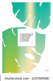 Rainbow cover design mockup. Notebook creative layout. Background for corporate annual report, poster, magazine first page. Minimal leaflet, business flyer. Promotion concept card. A4  abstract art