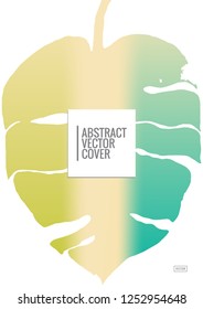 Rainbow cover design mockup. Notebook creative layout. Background for corporate annual report, poster, magazine first page. Minimal leaflet, business flyer. Promotion concept card. A4  abstract art