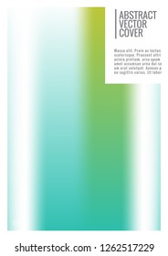 Rainbow cover design mockup. Notebook creative layout. Background for corporate annual report, poster, magazine first page. Minimal leaflet, business flyer. Promotion concept card. A4  abstract art