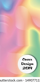 Rainbow Covers with Form. Vertical Covers with Gradients.