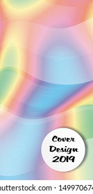 Rainbow Covers with Form. Vertical Covers with Gradients.