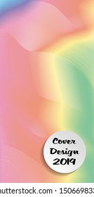Rainbow Covers with Form. Vertical Covers with Gradients.