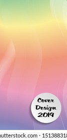 Rainbow Covers with Form. Vertical Covers with Gradients.