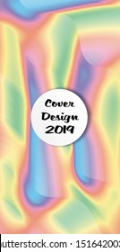Rainbow Covers with Form. Vertical Covers with Gradients.