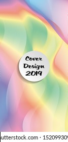 Rainbow Covers with Form. Vertical Covers with Gradients.