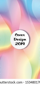Rainbow Covers with Form. Vertical Covers with Gradients.