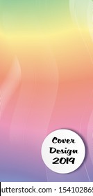Rainbow Covers with Form. Vertical Covers with Gradients.