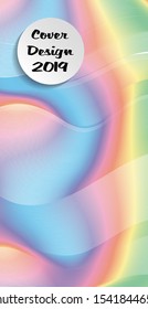 Rainbow Covers with Form. Vertical Covers with Gradients.