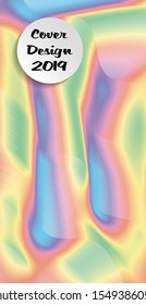 Rainbow Covers with Form. Vertical Covers with Gradients.