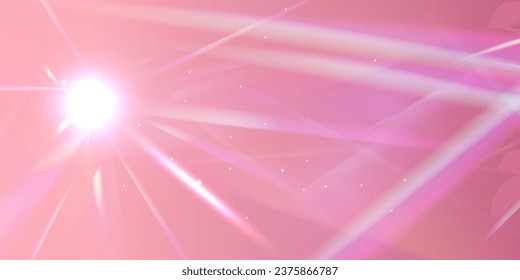 Rainbow crystal light leak flare reflection vector illustration. Lens colorful set. Iridescent crystal leak glare reflection effect. Optical rainbow lights, glare, leak, streak overlay.